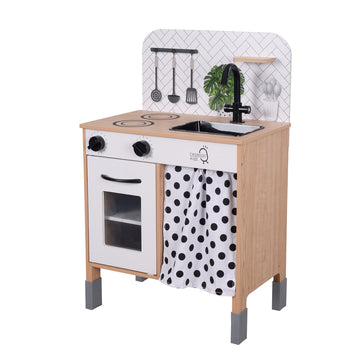 Teamson Kids - Marchande enfant stand petit marché bois avec 6 bacs à  fruits et légumes vert Little Helper Teamson Kids TD-13638A - Cuisine et  ménage - Rue du Commerce